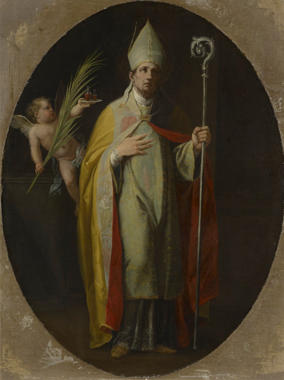 Saint Gennaro, biskop av Neapel av Unknown
