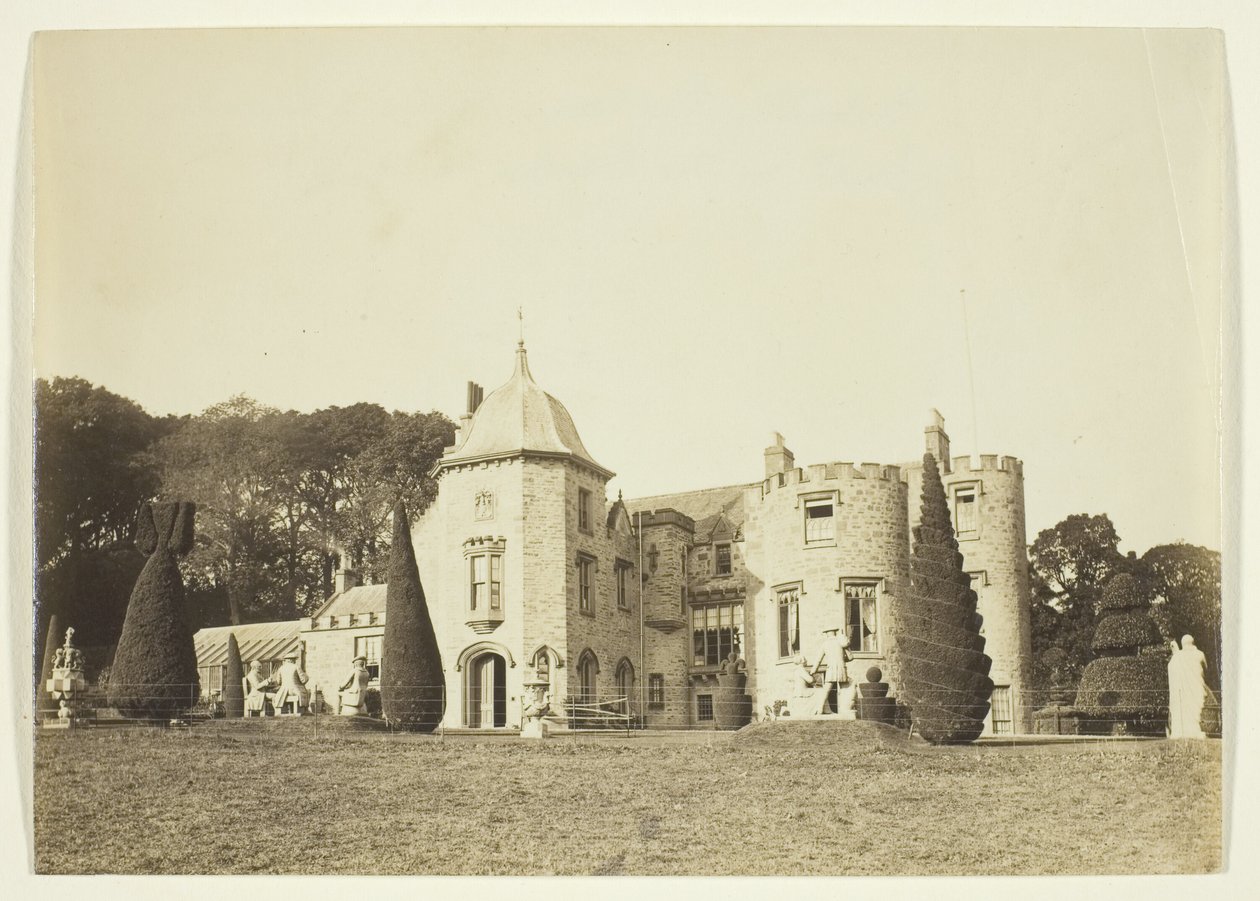 Utan titel (The Corner House, byggt av Norman Shaw, sidovy) av Unknown