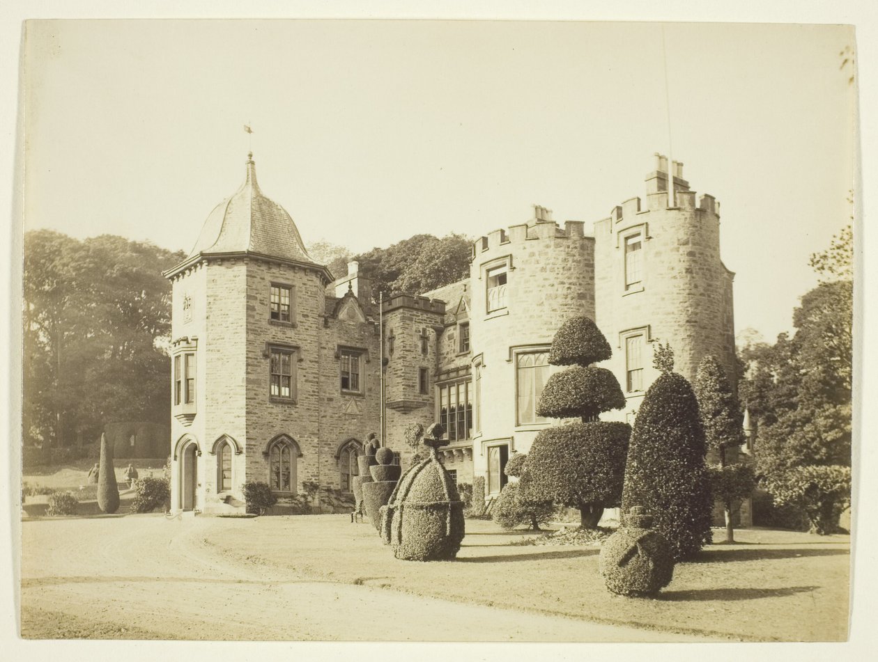 Utan titel (The Corner House, byggt av Norman Shaw, vy av främre fasaden) av Unknown