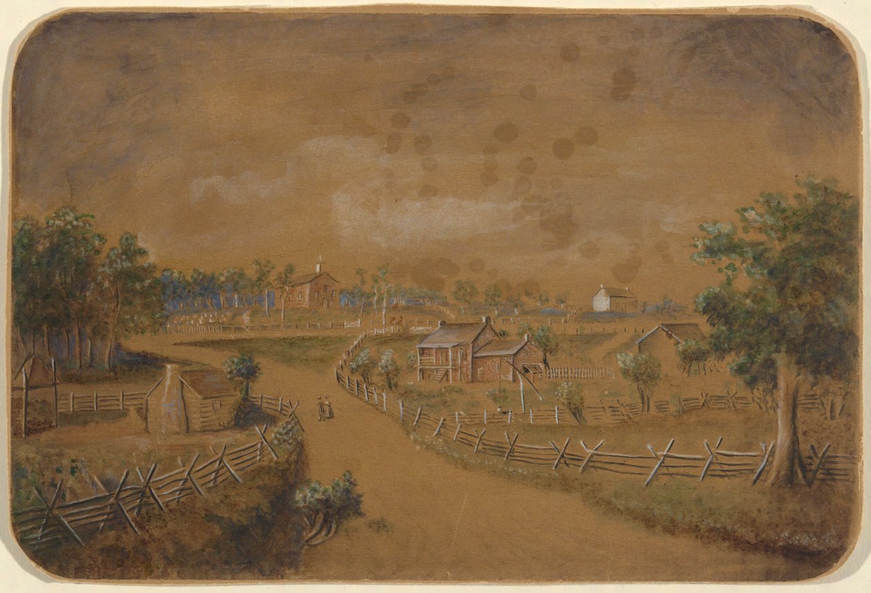 Untitled Landscape (Claverack, NY?) av Unknown