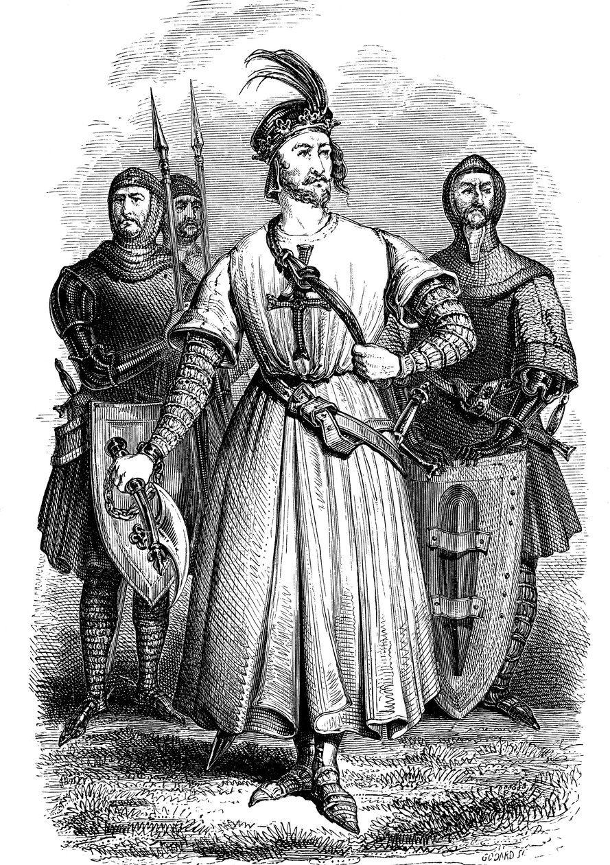 1157-1199, Richard den förste av England" Richard Lion