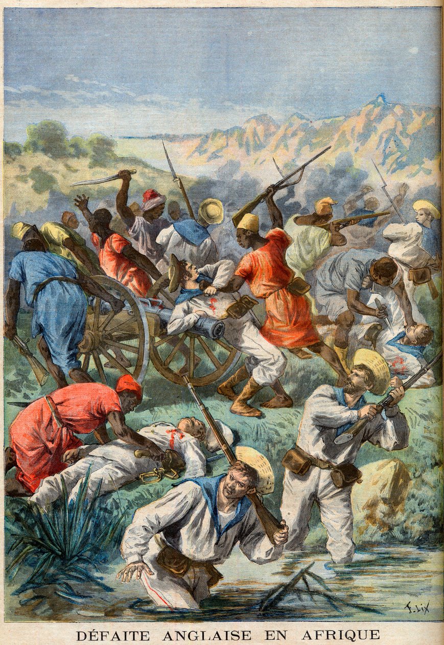 Ett brittiskt nederlag i Afrika av Unknown Artist