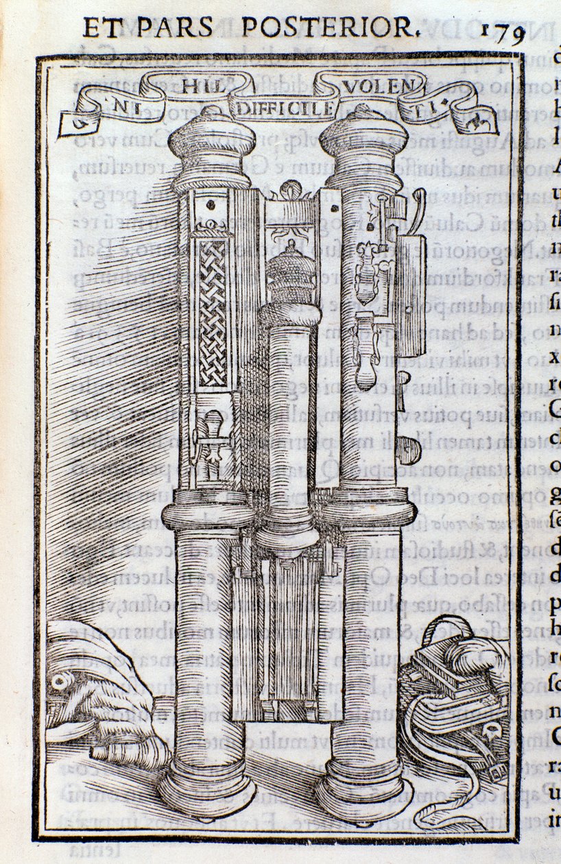 En Phagotus (Phagotus). Sida från Introduktion av Theseus Ambrosius Albonesius av Unknown artist