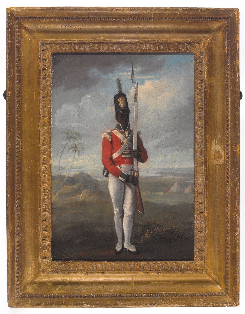 En menig från 8:e västindiska regementet av Unknown artist