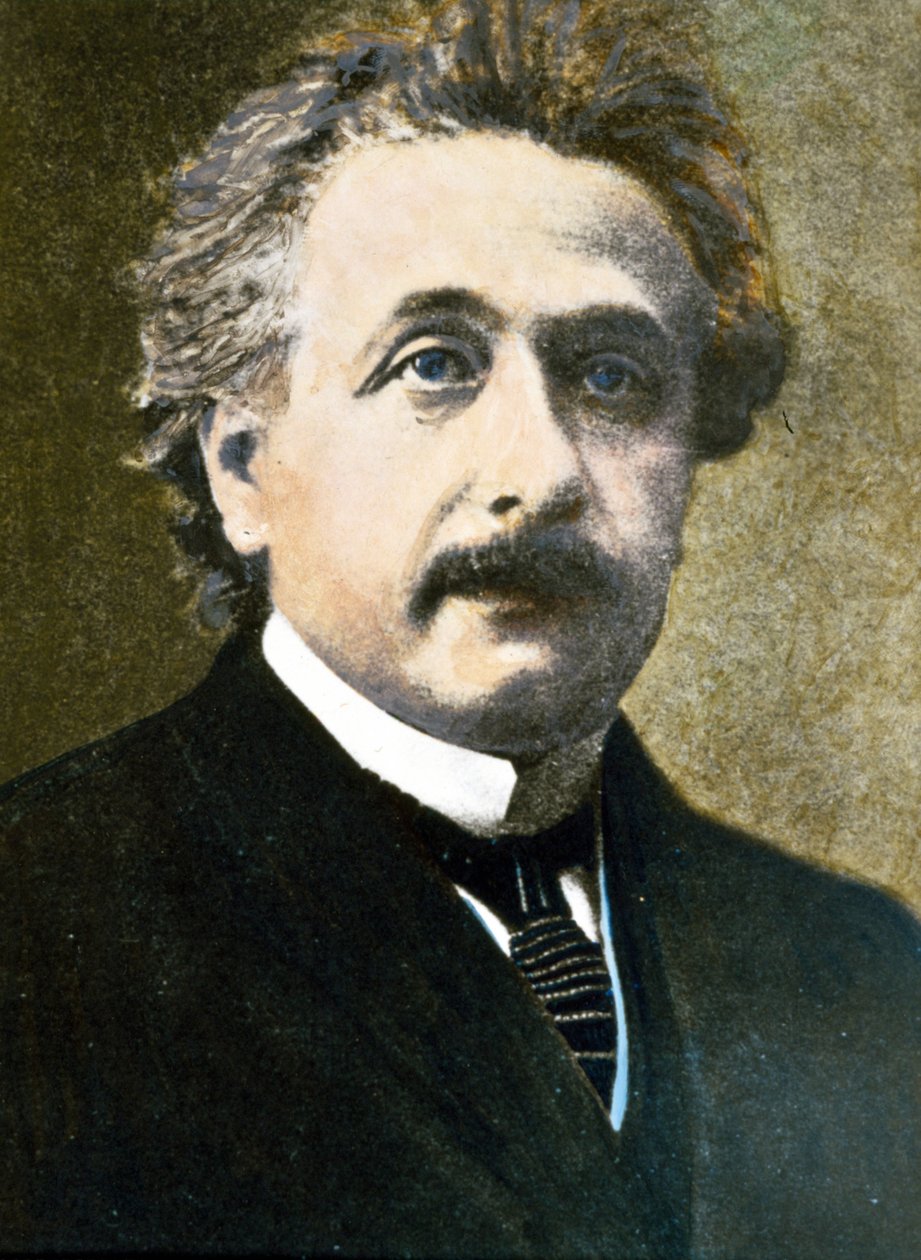 Albert Einstein (foto) av Unknown Artist