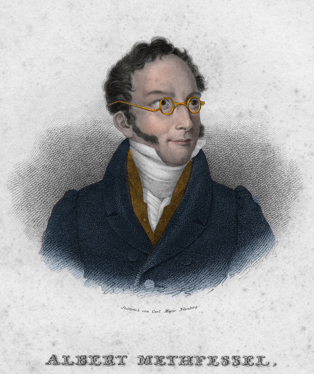 Albert Gottlieb Methfessel (1785-1869) - engelsk kompositör och dirigent av Unknown artist