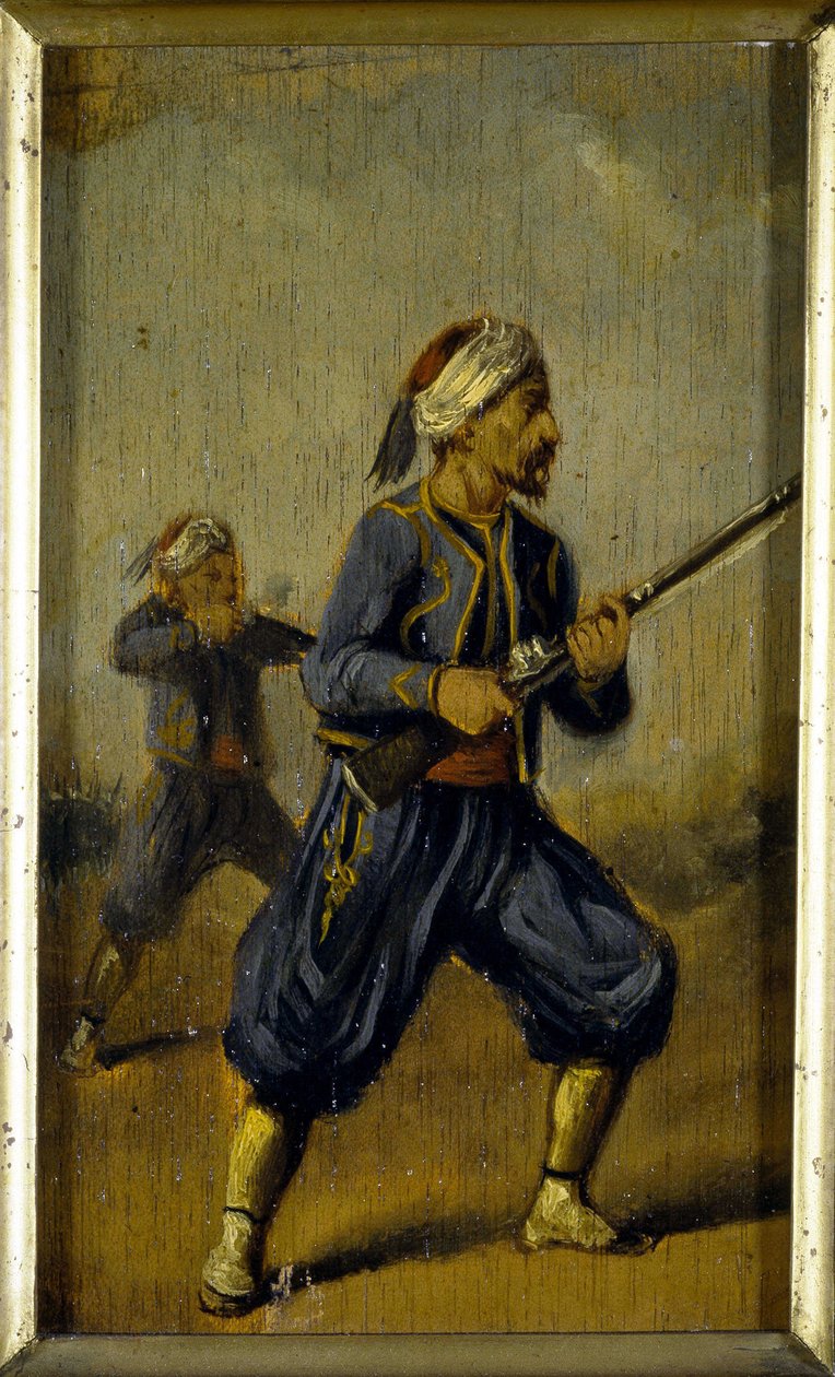 Algeriska Tirailleurs, anonym, sd av Unknown artist