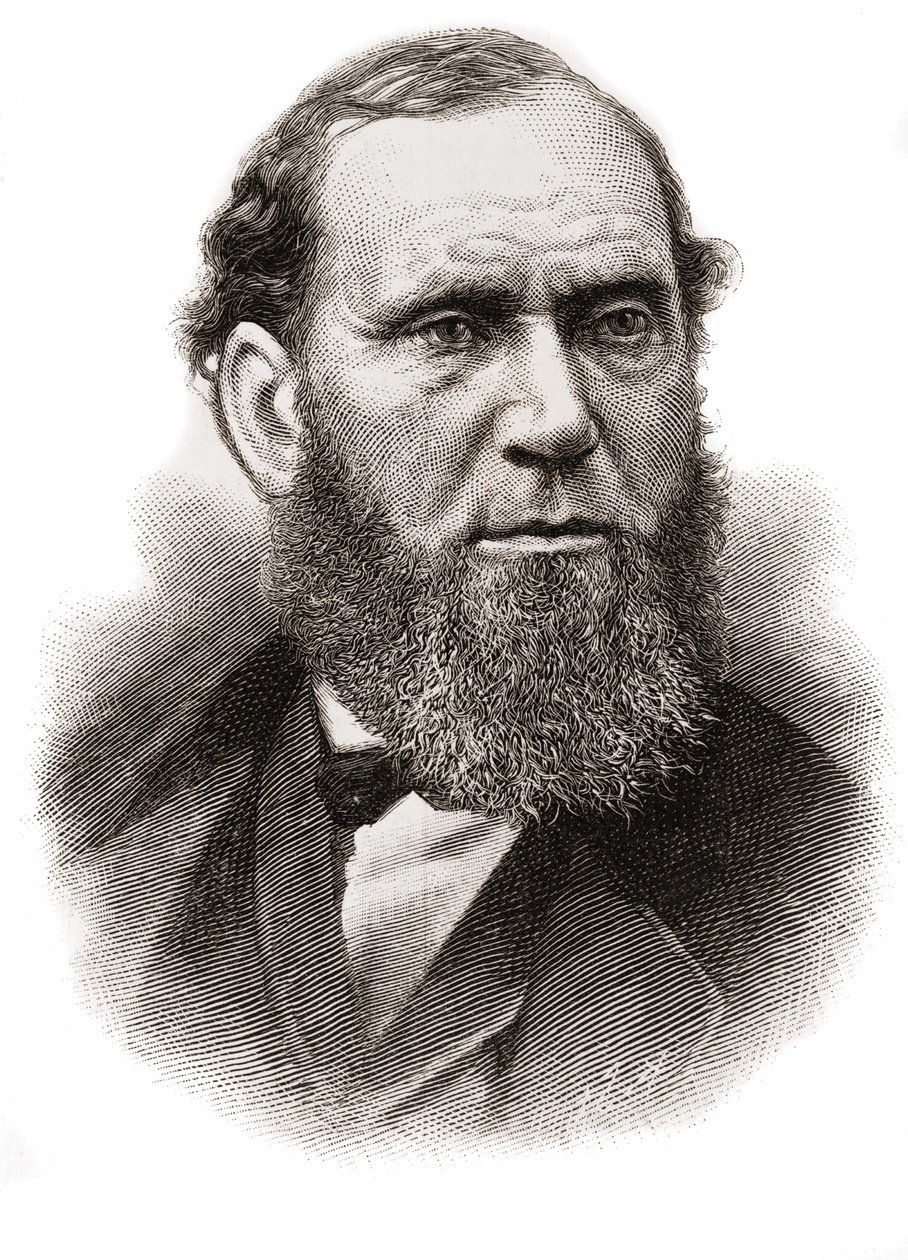 Allan Pinkerton (1819-1884), amerikansk detektiv av skotskt ursprung. av Unknown artist