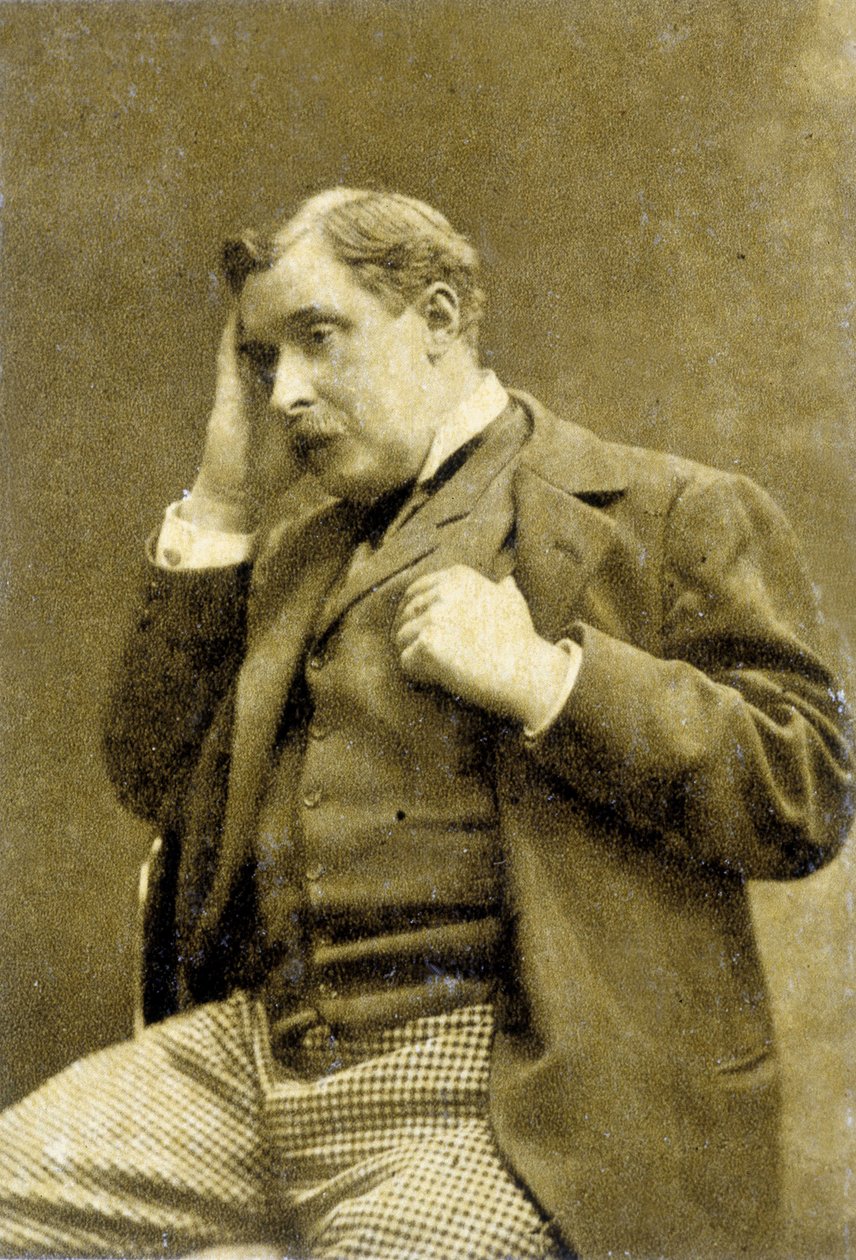 Alphonse Allais (1854 - 1905) - foto 1895. av Unknown artist