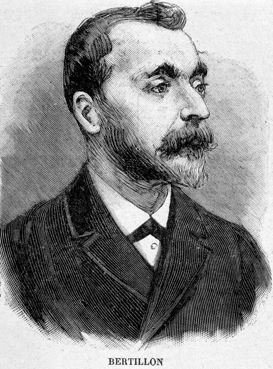 Alphonse Bertillon (1853-1914), fransk forskare, skapare av antropometri. av Unknown artist
