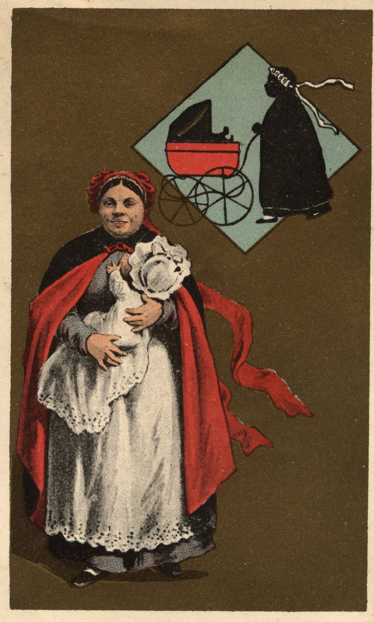 Anonym kromolitografi, sent 1800-tal. av Unknown artist