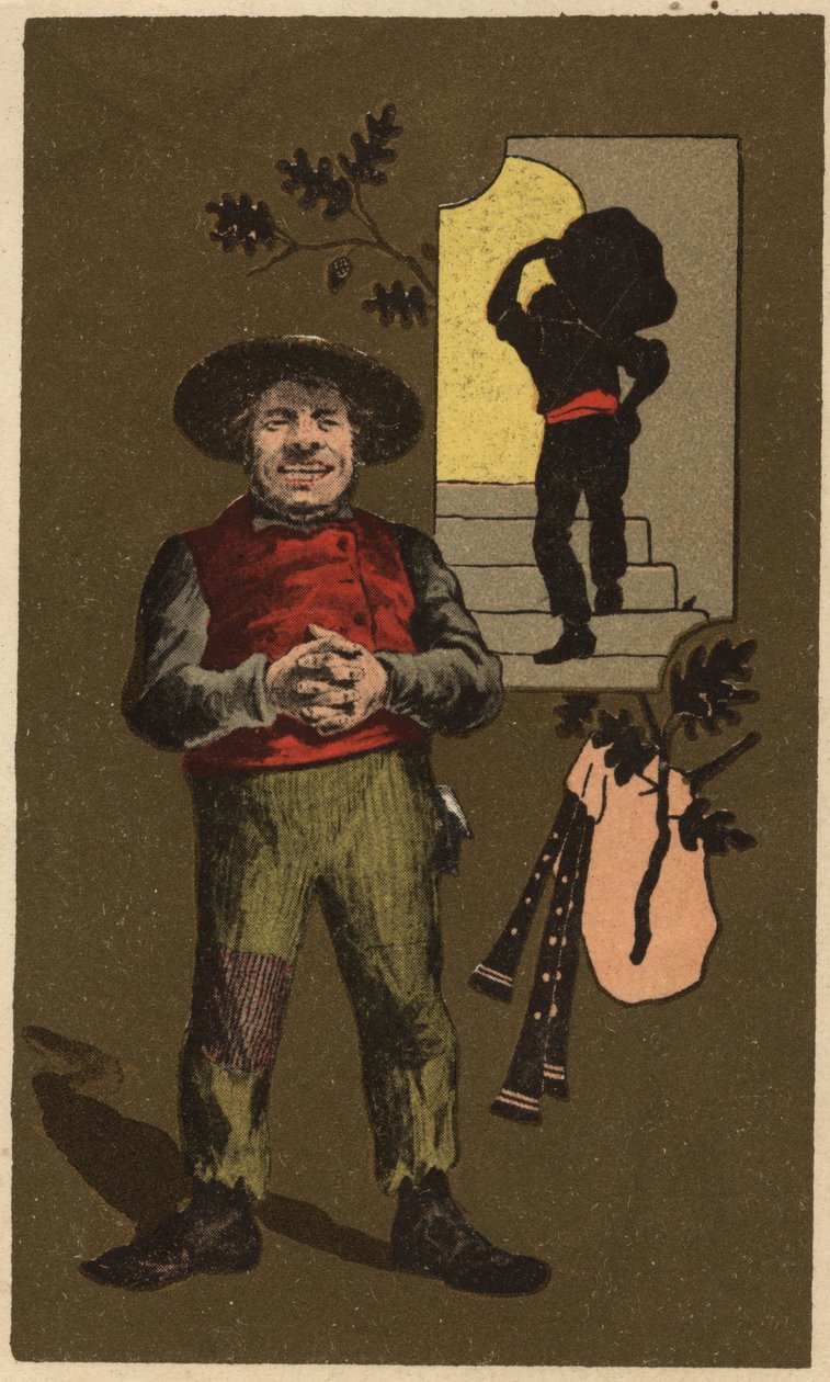 Anonym kromolitografi, sent 1800-tal. av Unknown artist