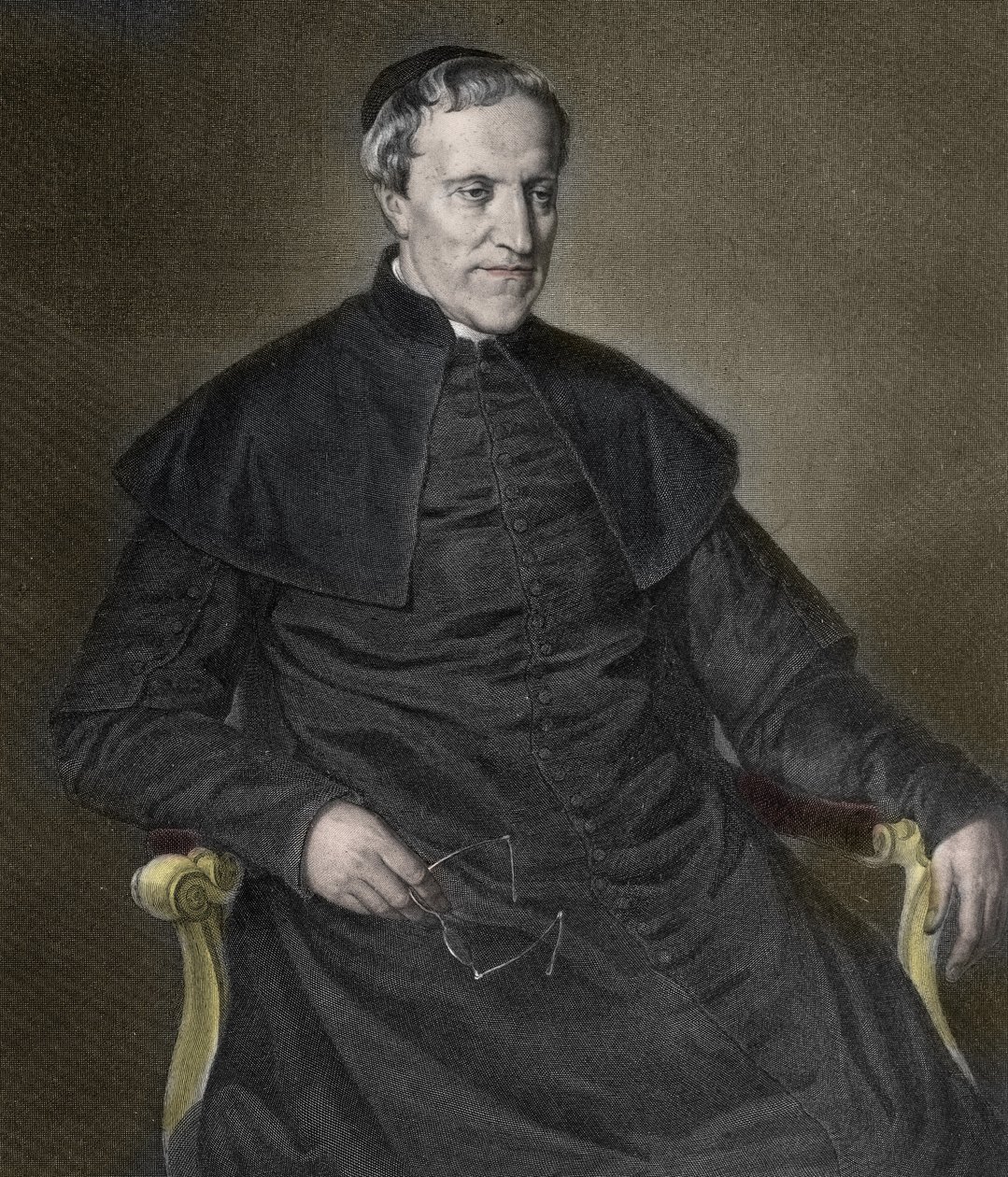 Antonio Rosmini (1797-1855), italiensk filosof och präst - Porträtt av den italienske prästen och filosofen Antonio Rosmini Serbati (Rosmini-Serbati) (1797-1855) "" av Unknown artist
