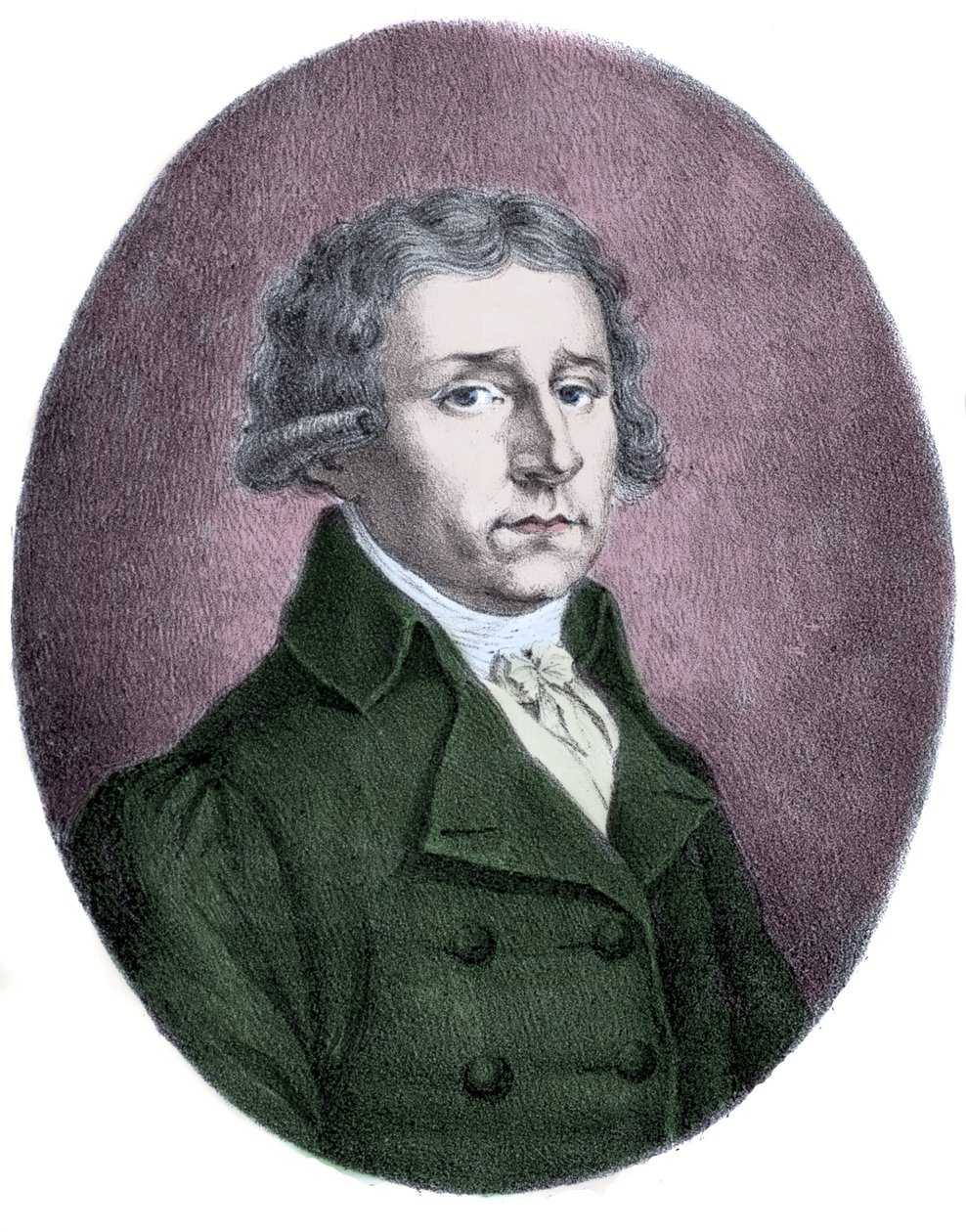 Antonio Salieri. Italiensk tonsättare och dirigent (1750 -1825). av Unknown artist
