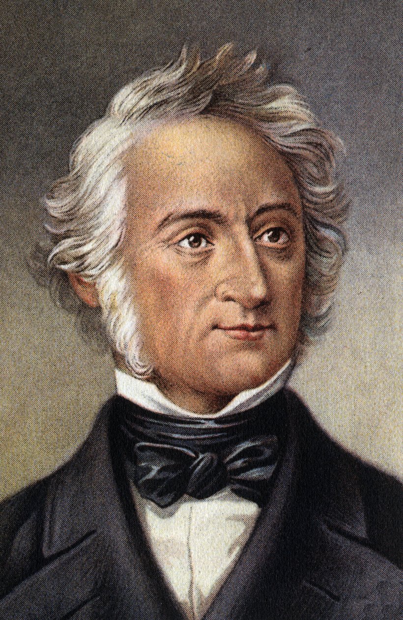 Baron Justus von Liebig, tysk kemist . av Unknown Artist