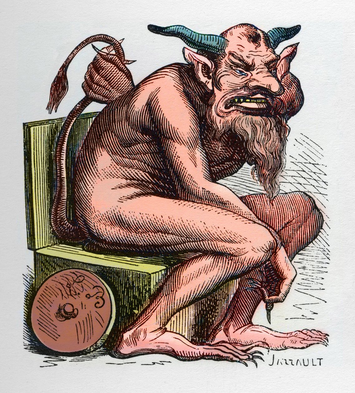 Belphegor, illustration från 