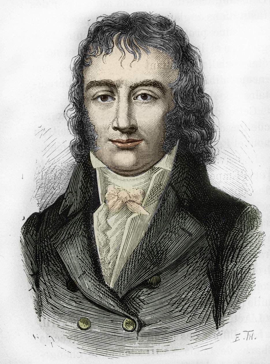 Benjamin Constant, fransk politiker och författare av schweiziskt ursprung (1767 - 1830) av Unknown artist