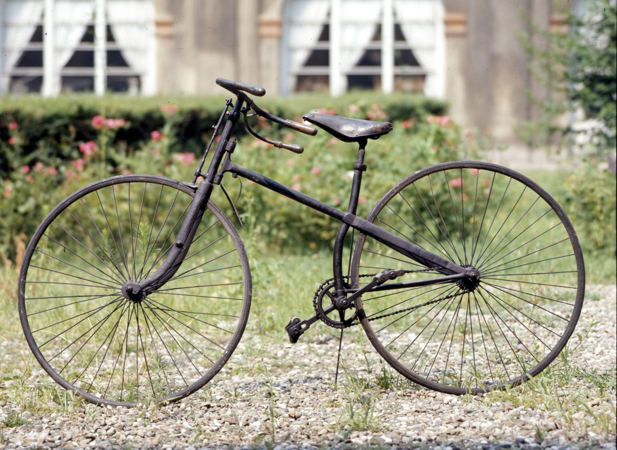 Bianchi cykel. 1885 års modell av Unknown artist