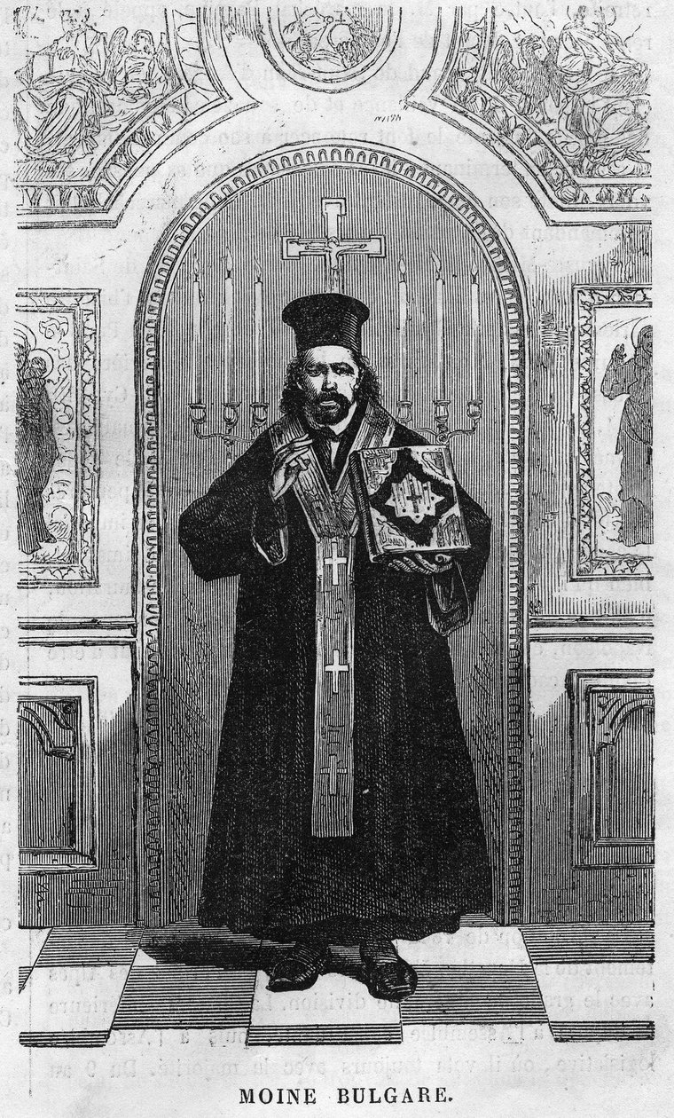Bulgarisk munk 1869. av Unknown artist