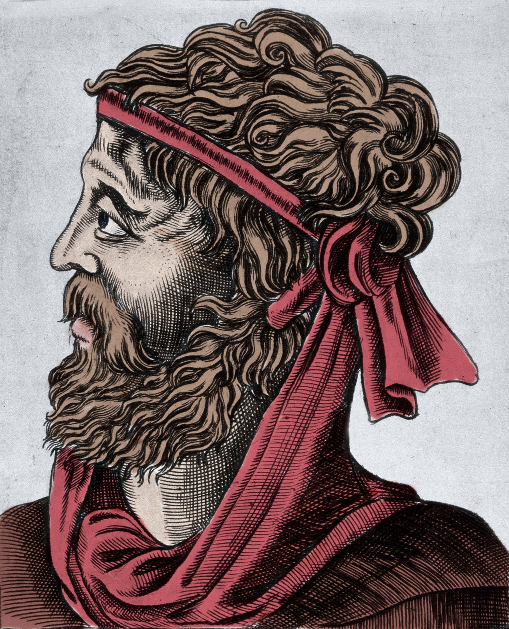 Caius Valerius Catullus känd som Catullus av Unknown artist