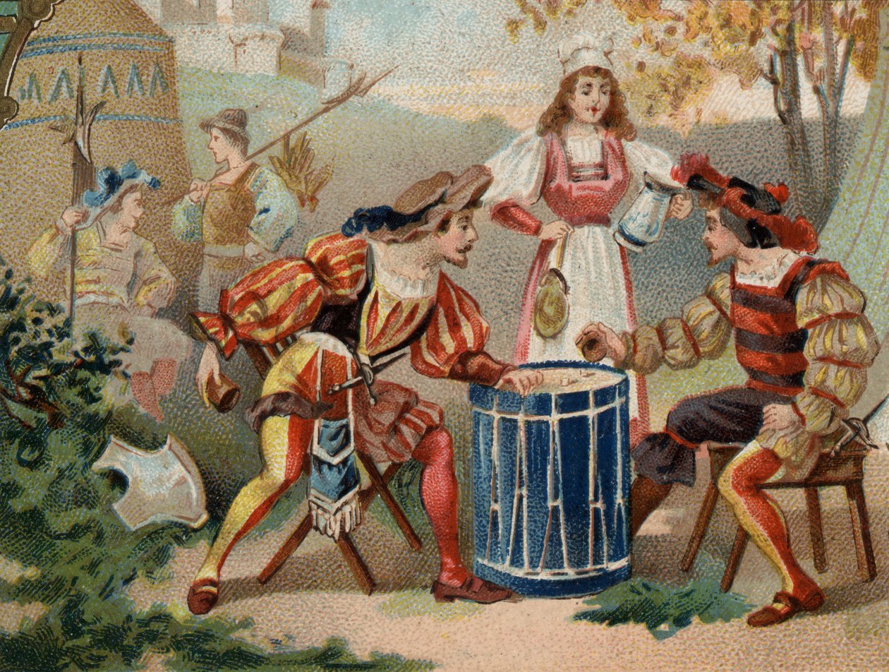 Lägerhörna under Francois I. av Unknown artist