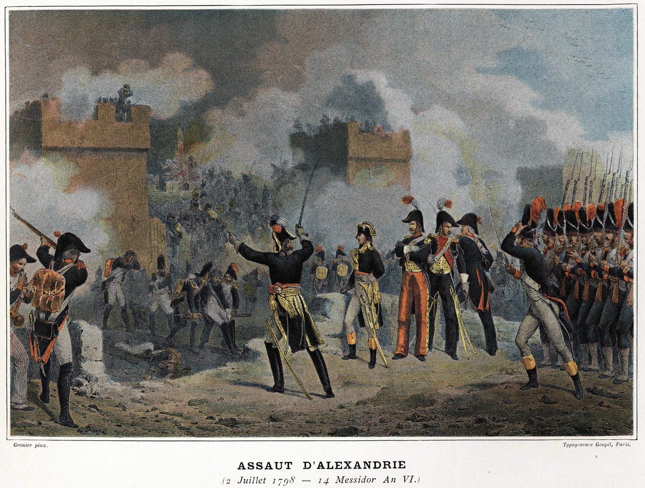 Kampanj (expedition) av Egypten (1798-1801), Armee d