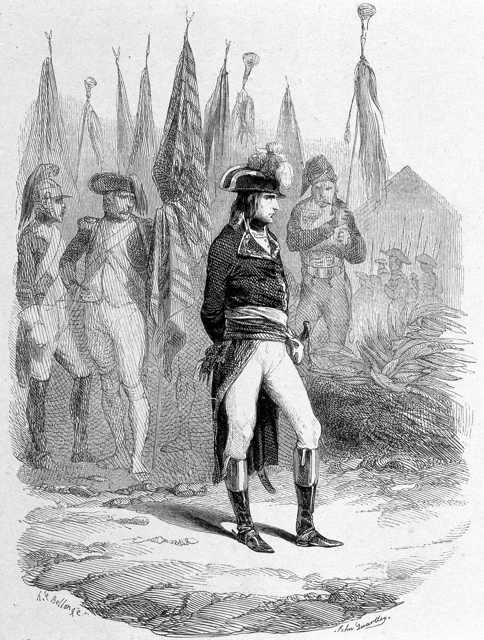 Kampanj (expedition) av Egypten (1798-1801): Napoleon I i Egypten. av Unknown artist