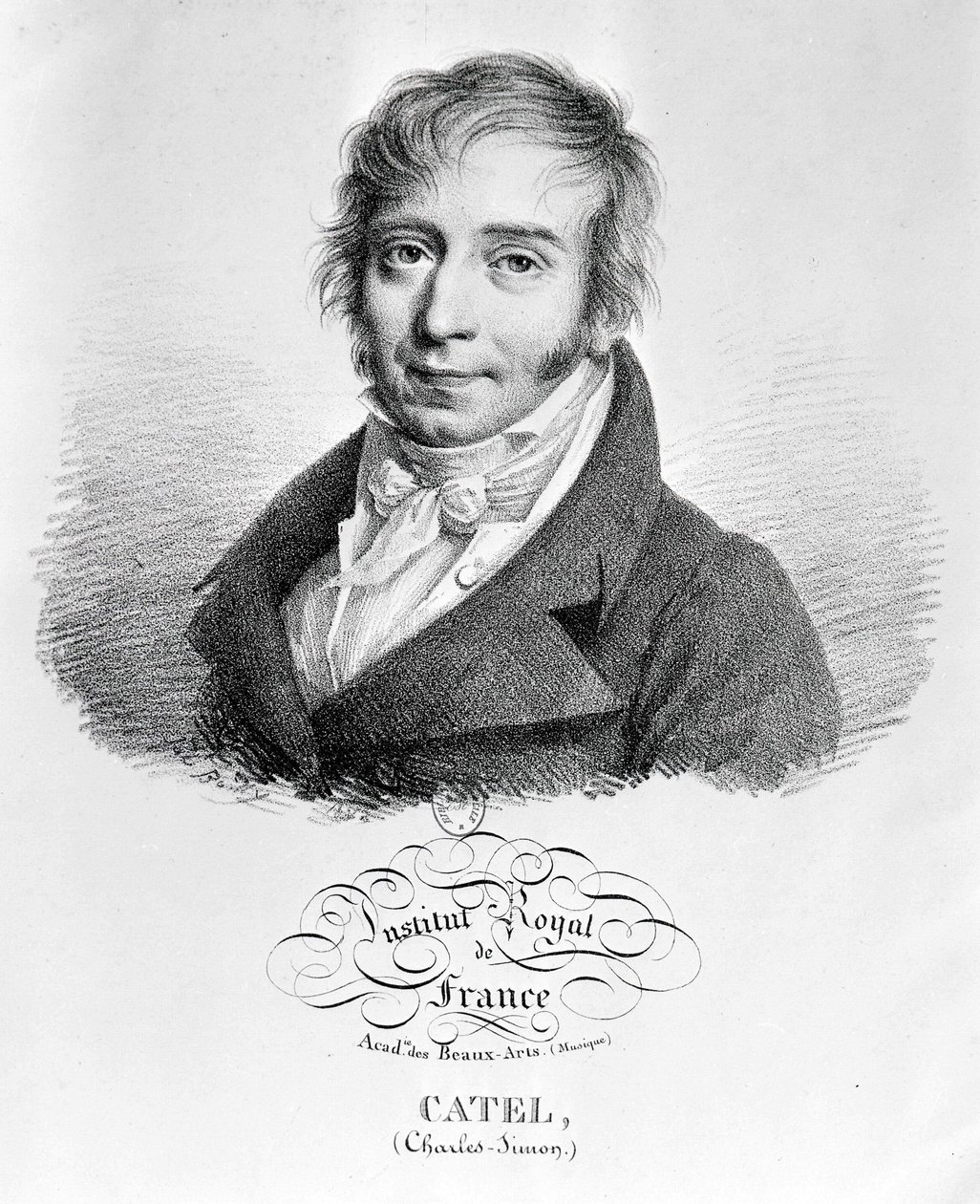 Charles Simon Catel, fransk kompositör (Laigle av Unknown artist