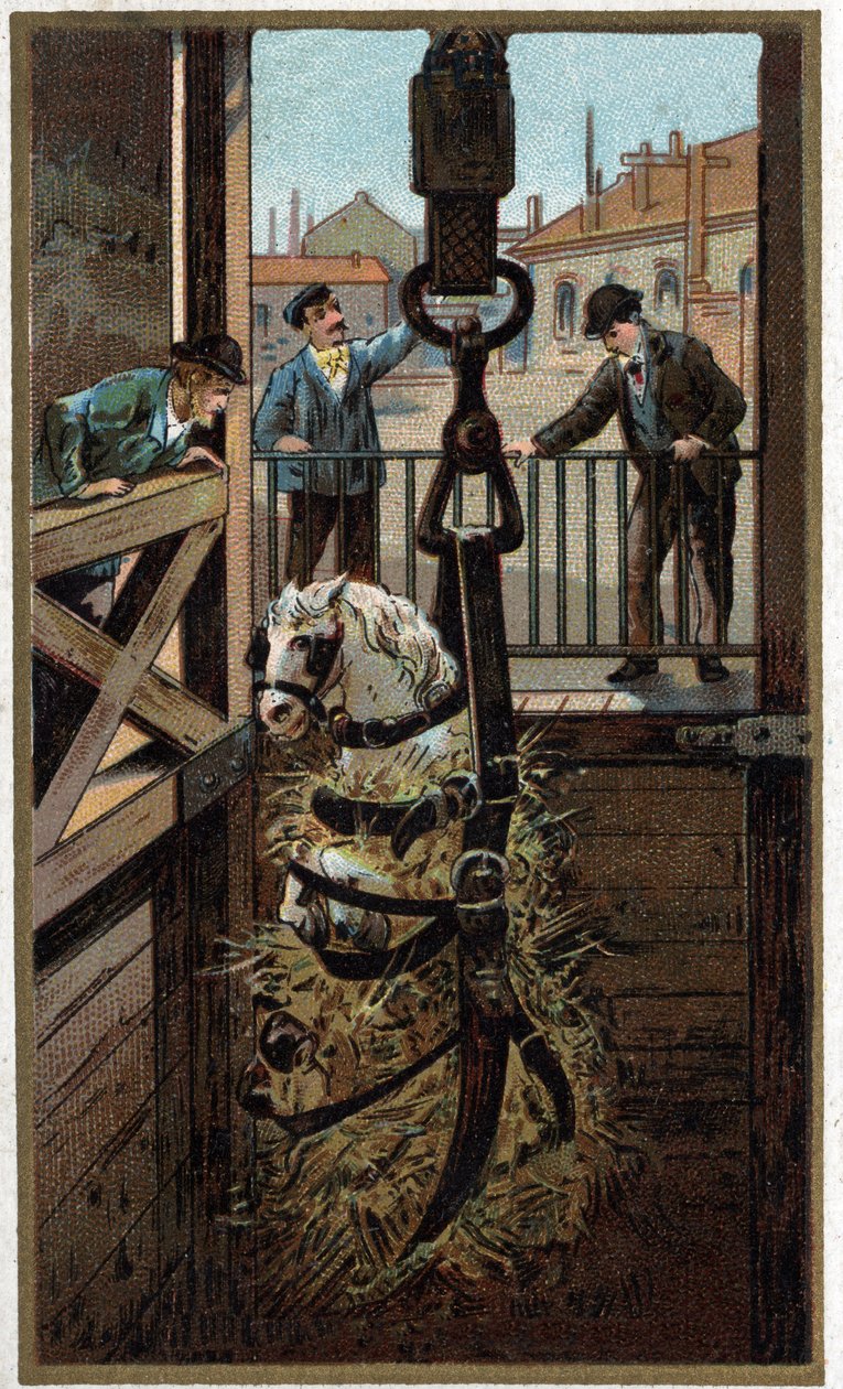 Kromolitografi från slutet av 1800-talet av Unknown artist