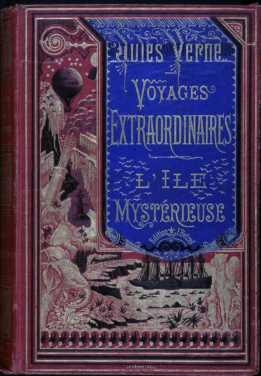Cover "" Extraordinary Journey: The Mysterious Island"" av Jules Verne. av Unknown artist