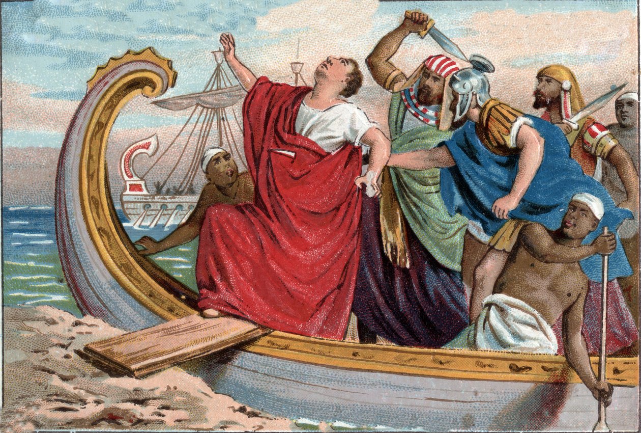 Pompee den stores död av Unknown artist