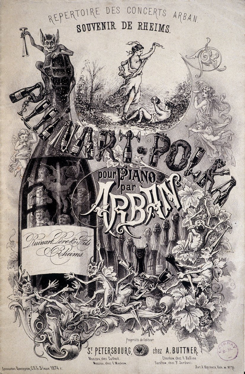 Katalog över Arban-konserter - Souvenir från Reims av Unknown artist