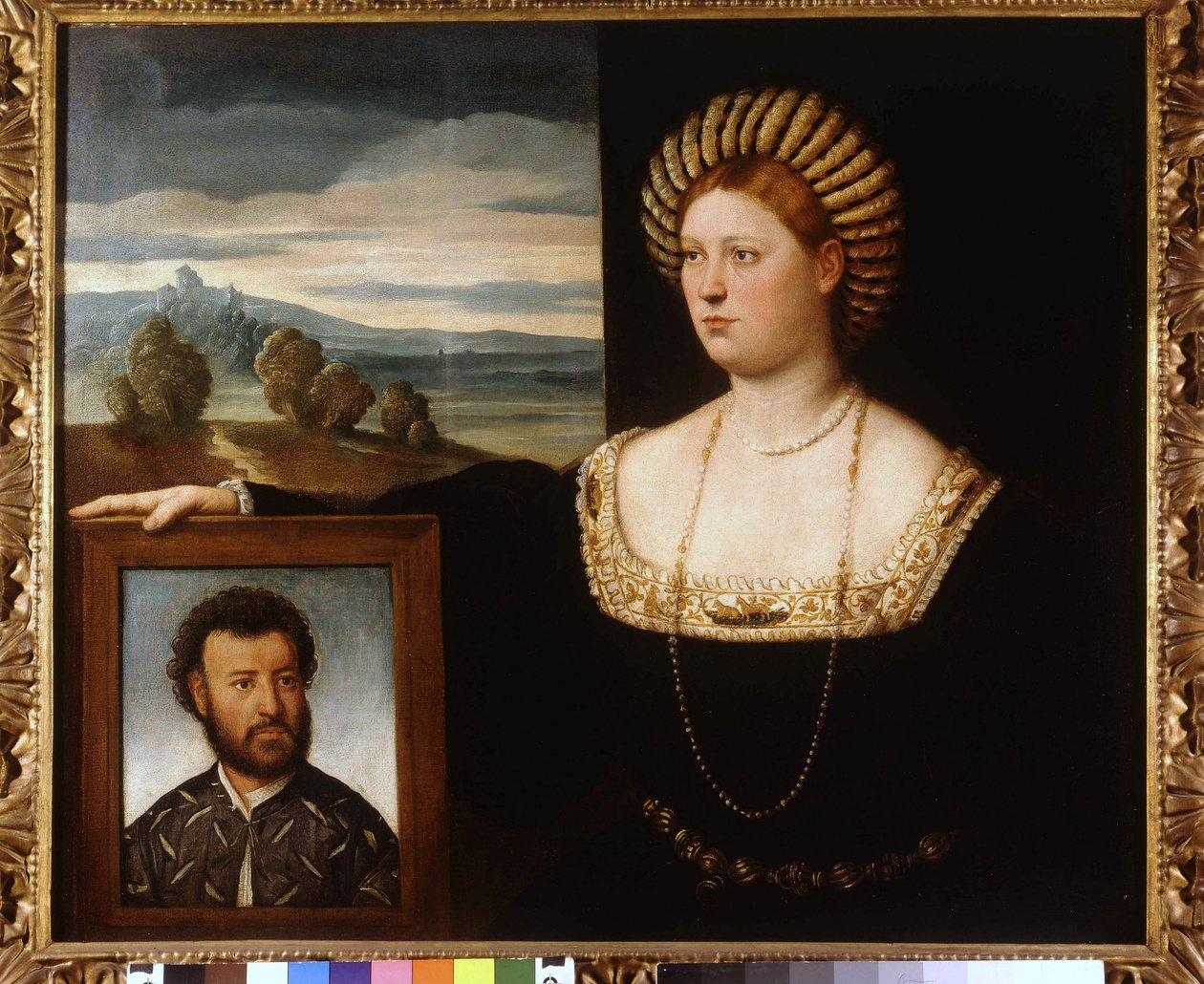 Dubbelporträtt: Isabella (Isabella) d