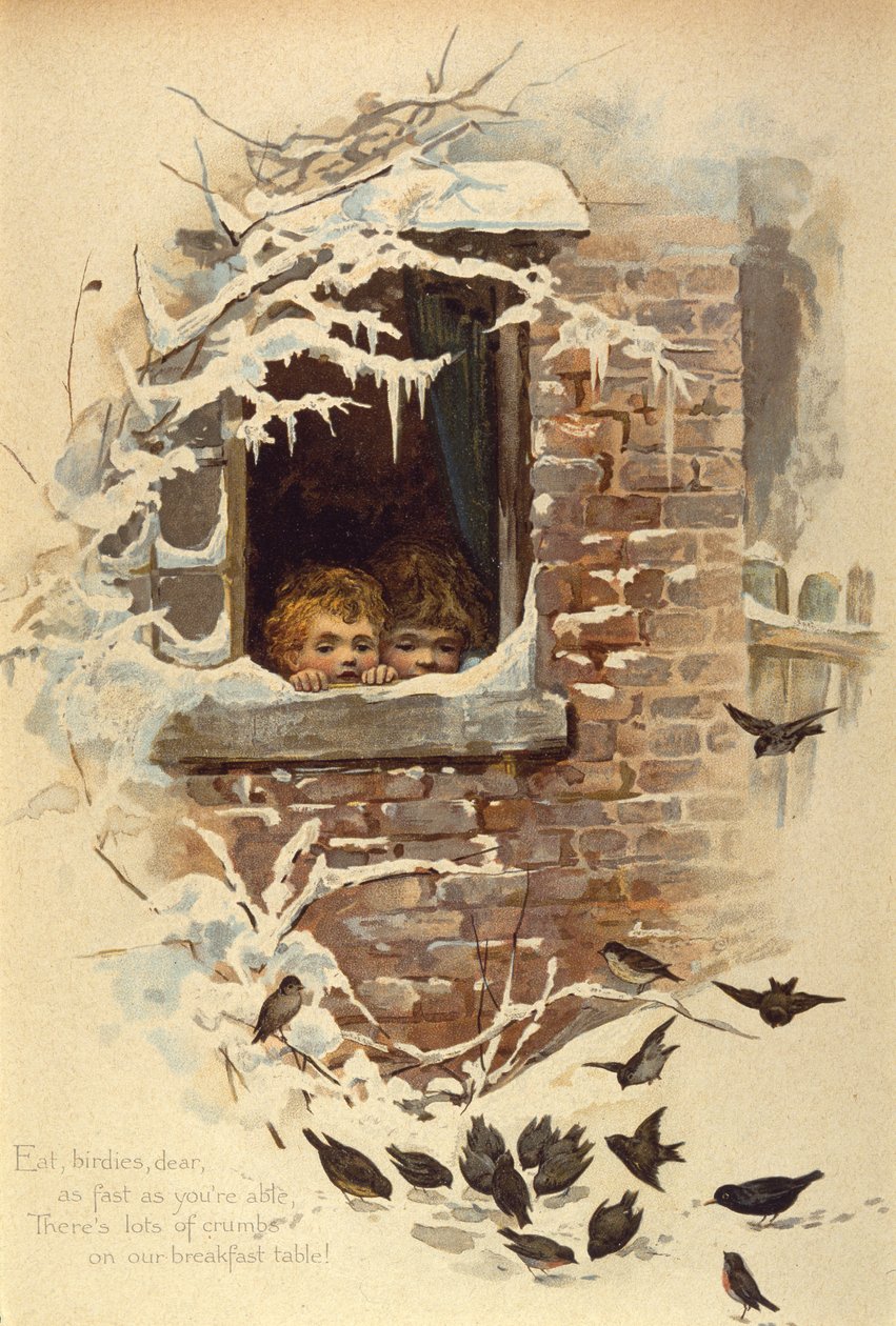 Ät Birdies Dear så fort du kan, c.1895 av Unknown