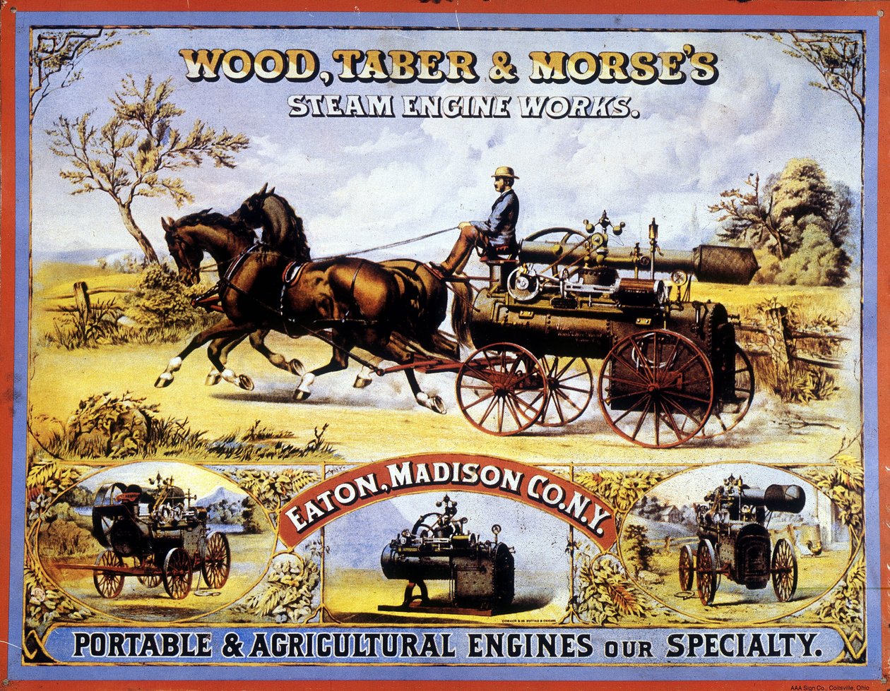 Eaton Madison Co Steam Machines - Reklam av Unknown artist