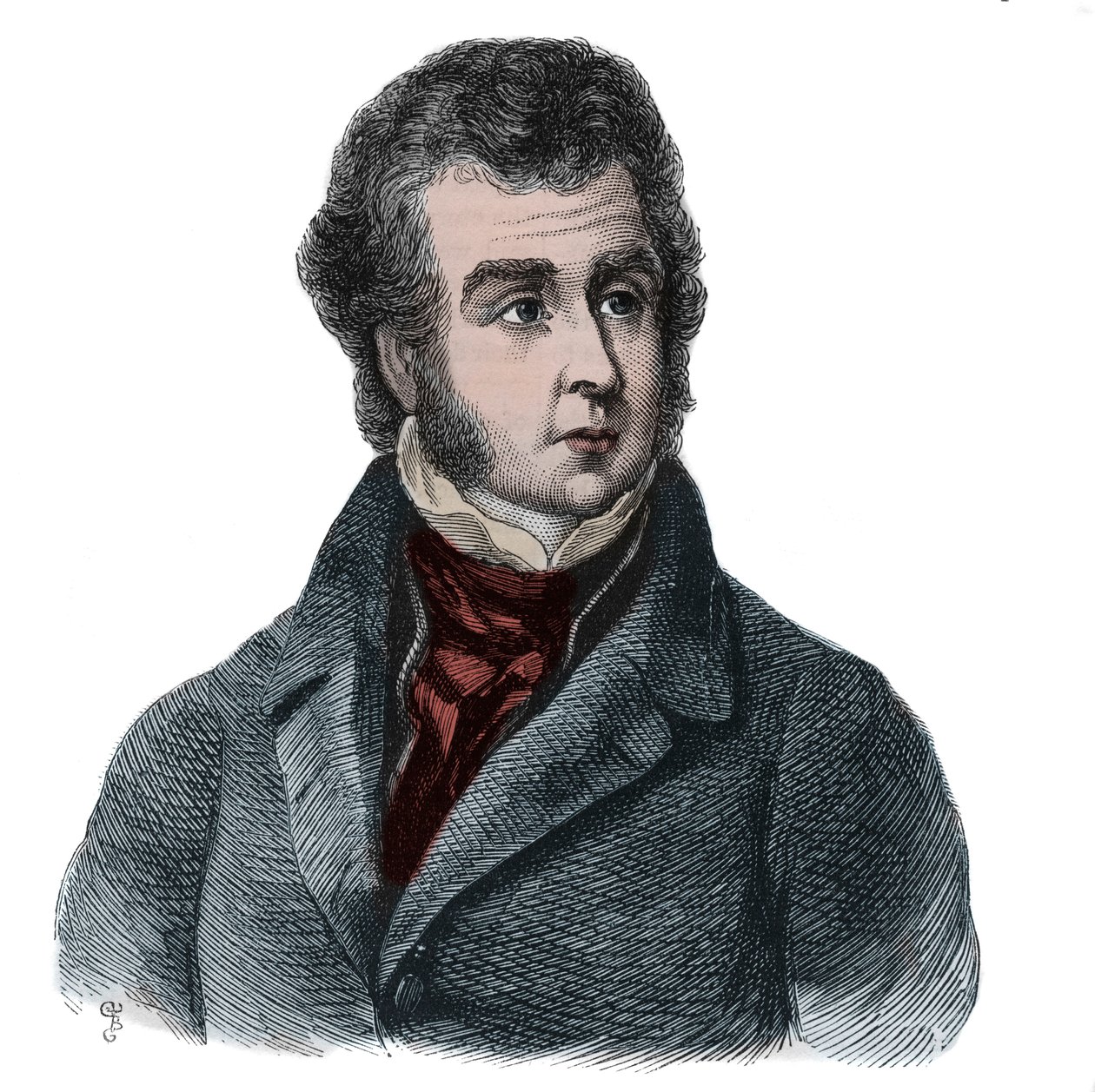 Ebenezer Elliot (1781-1849) Engelsk poet - gravyr av Unknown artist