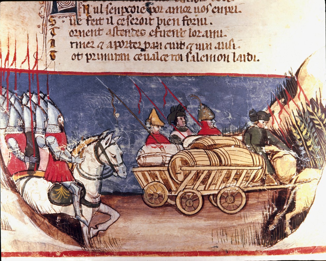 Inresa till Spanien (miniatyr av Unknown artist