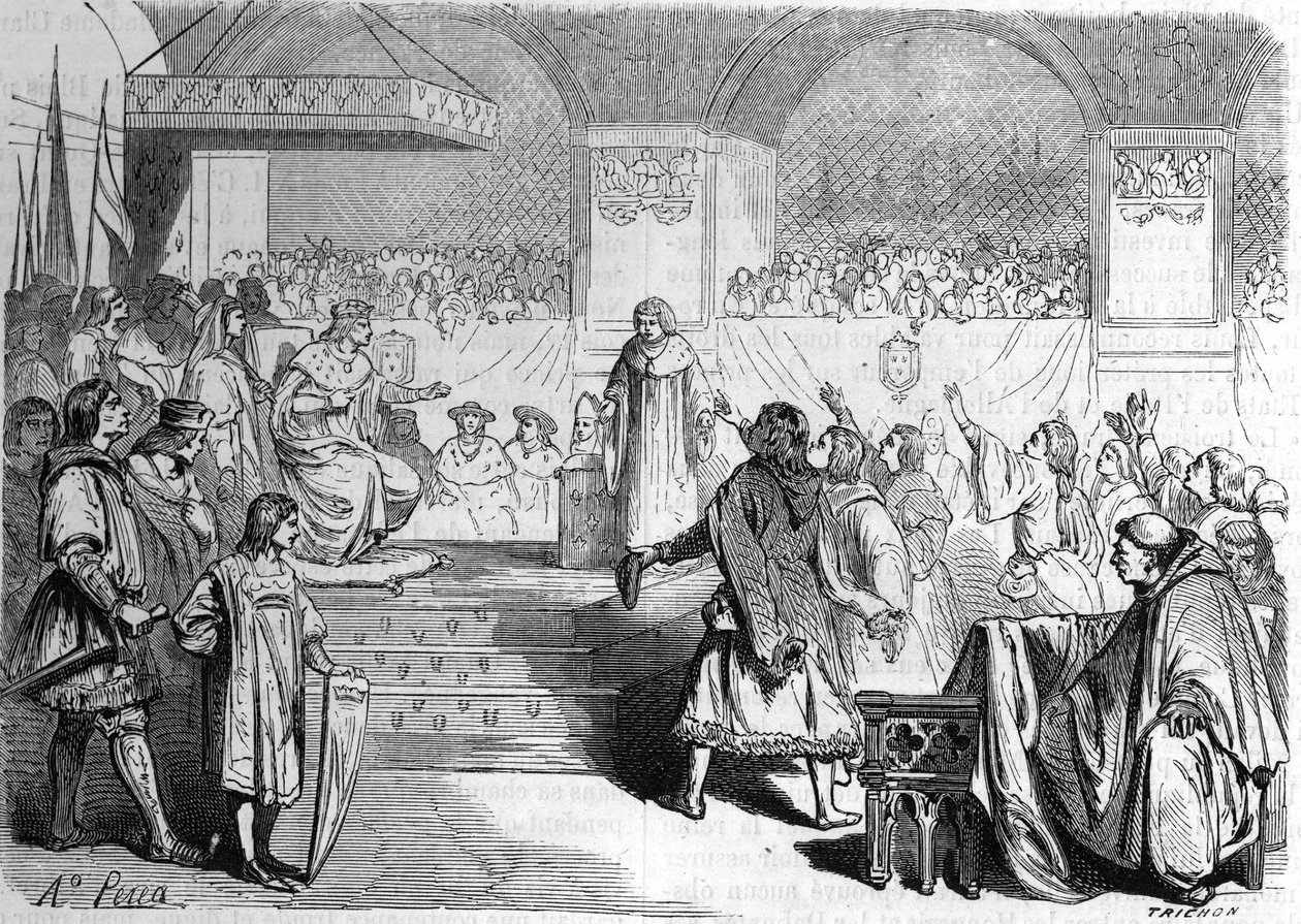 Generalstaterna för Tours den 14 maj 1506. av Unknown artist