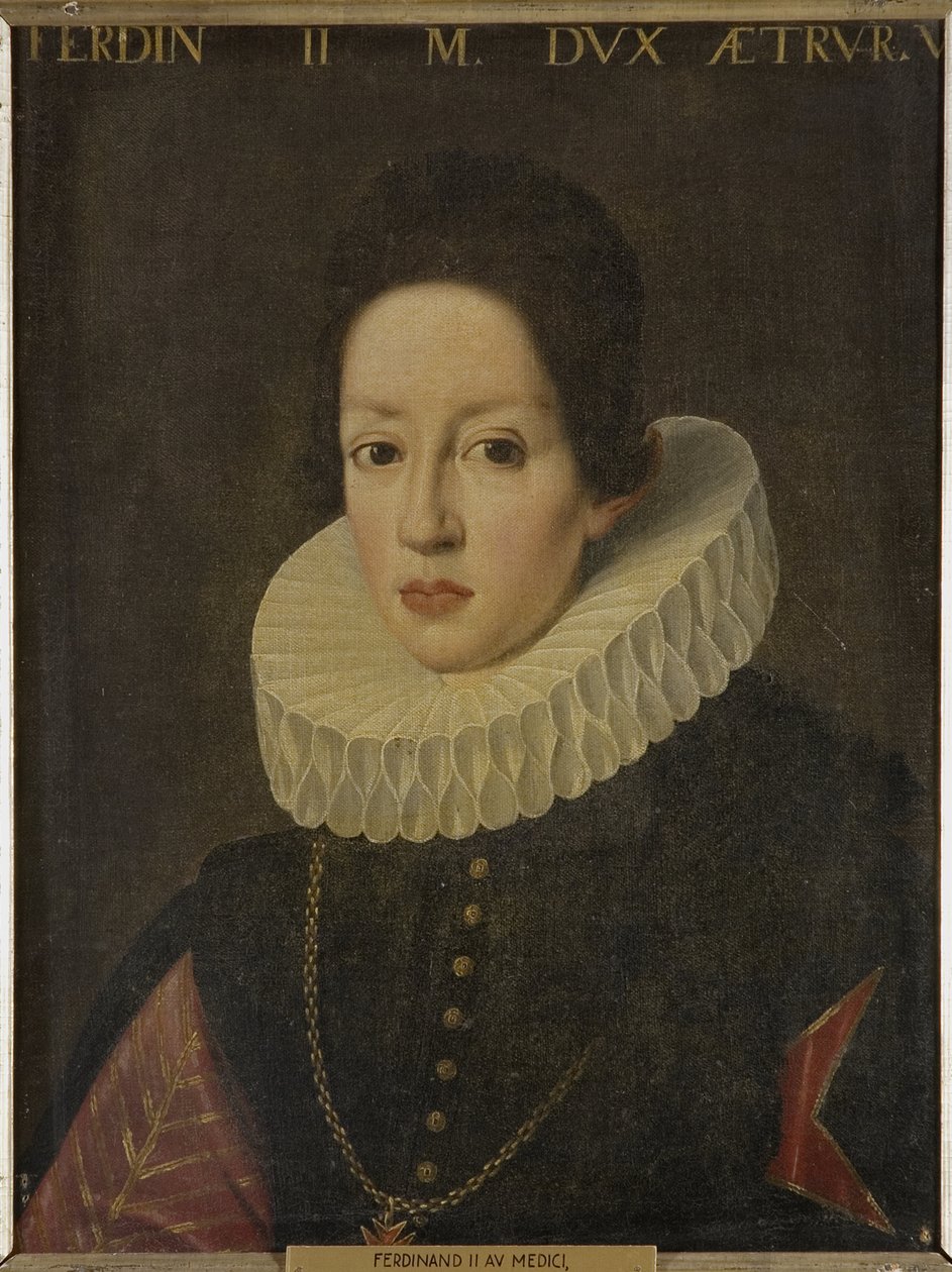 Ferdinand II de Medicis - Porträtt av Ferdinando II de