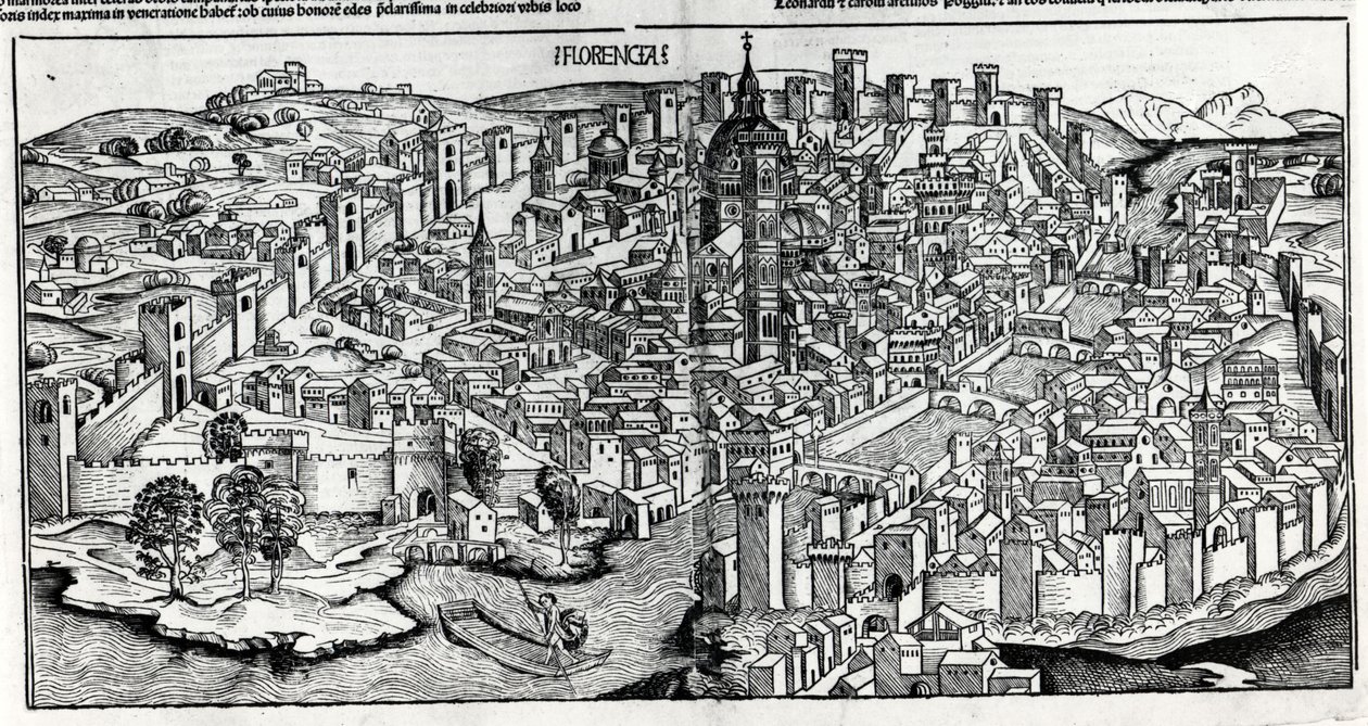 Florens 1470. av Unknown artist