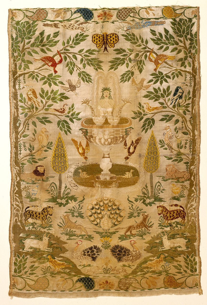 Fragment; "Mästare i det hedniska paradiset av Unknown artist