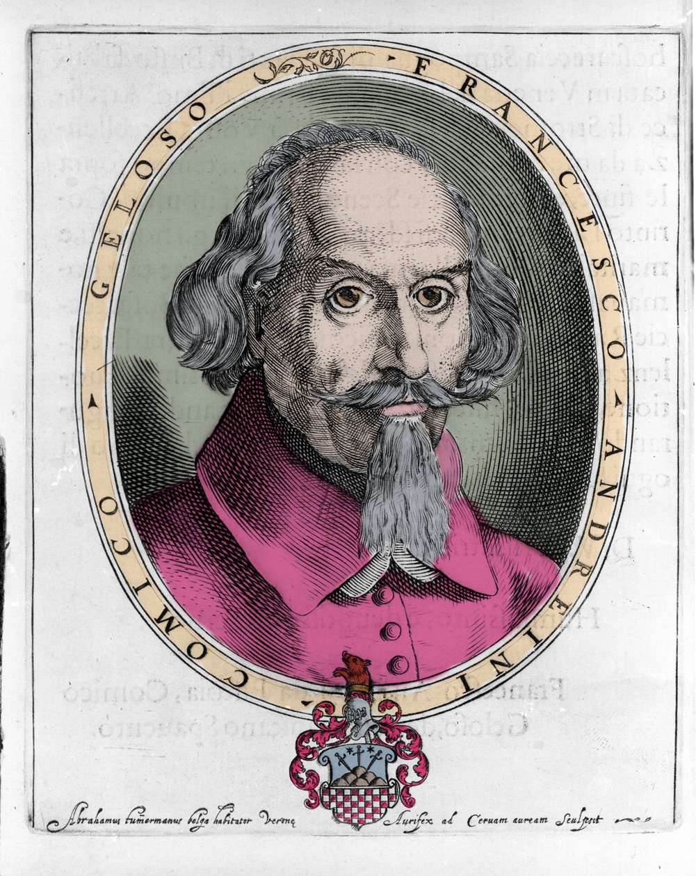 Francesco Andreini (cirka 1548-1624) italiensk skådespelare och dramatiker av Commedia dell