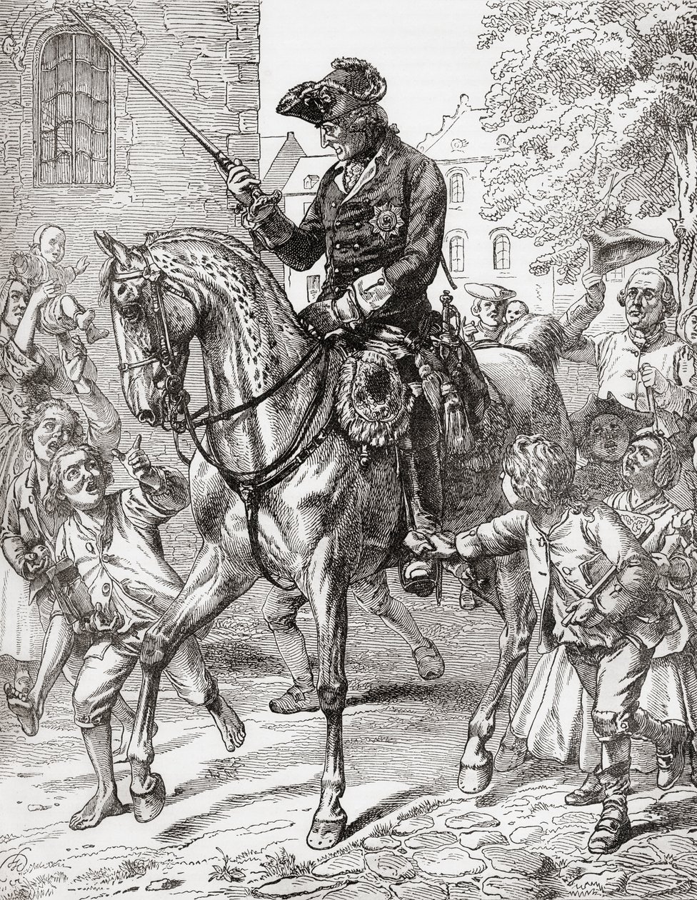 Fredrik II (gravyr) av Unknown artist