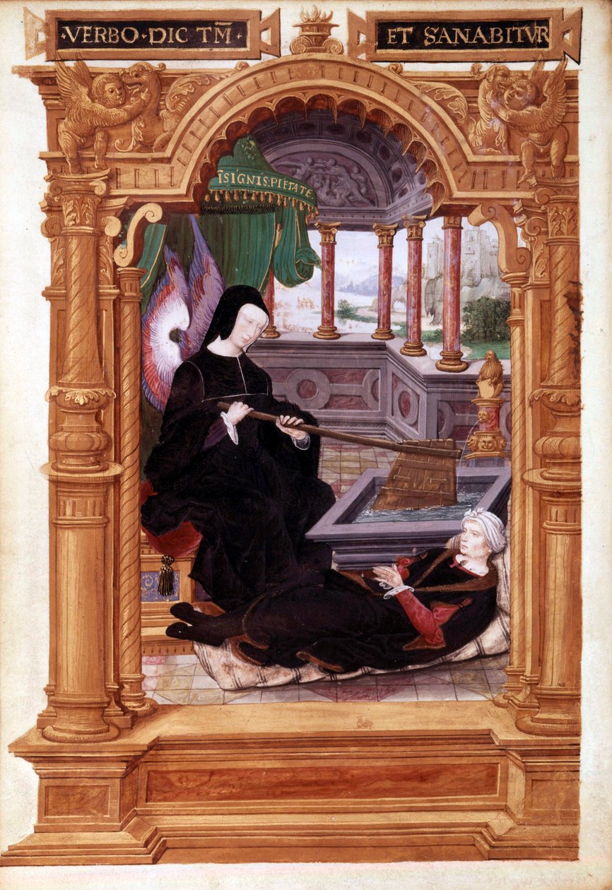 Franska drottningen Louise av Savojen av Unknown artist