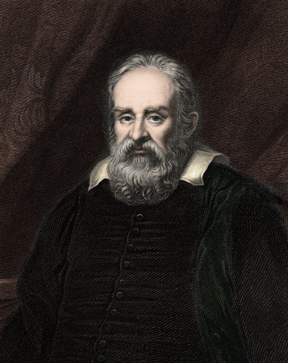 Galileo Galilei (Galilee) 1564-1642 - gravyr - 1800-talet av Unknown artist