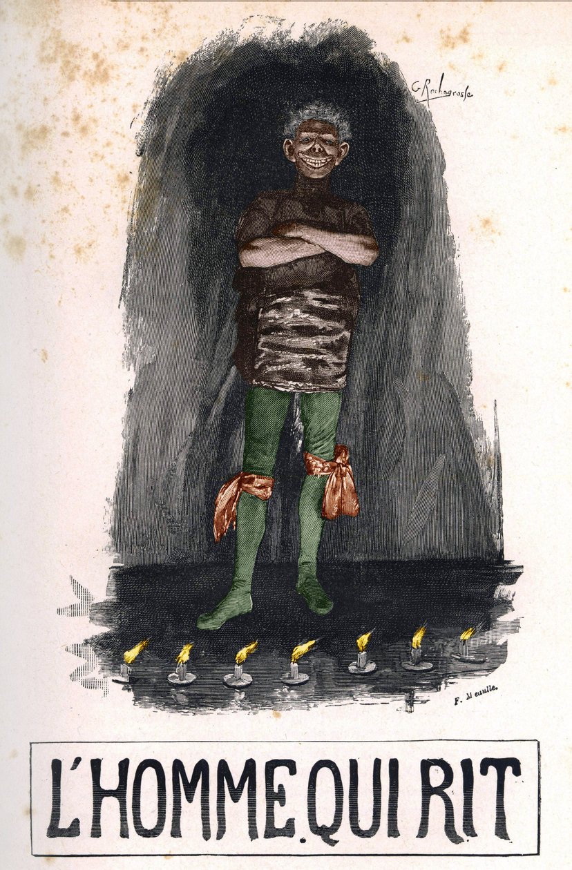 Gwynplaine, omslag. av "" mannen som skrattar" av Unknown artist