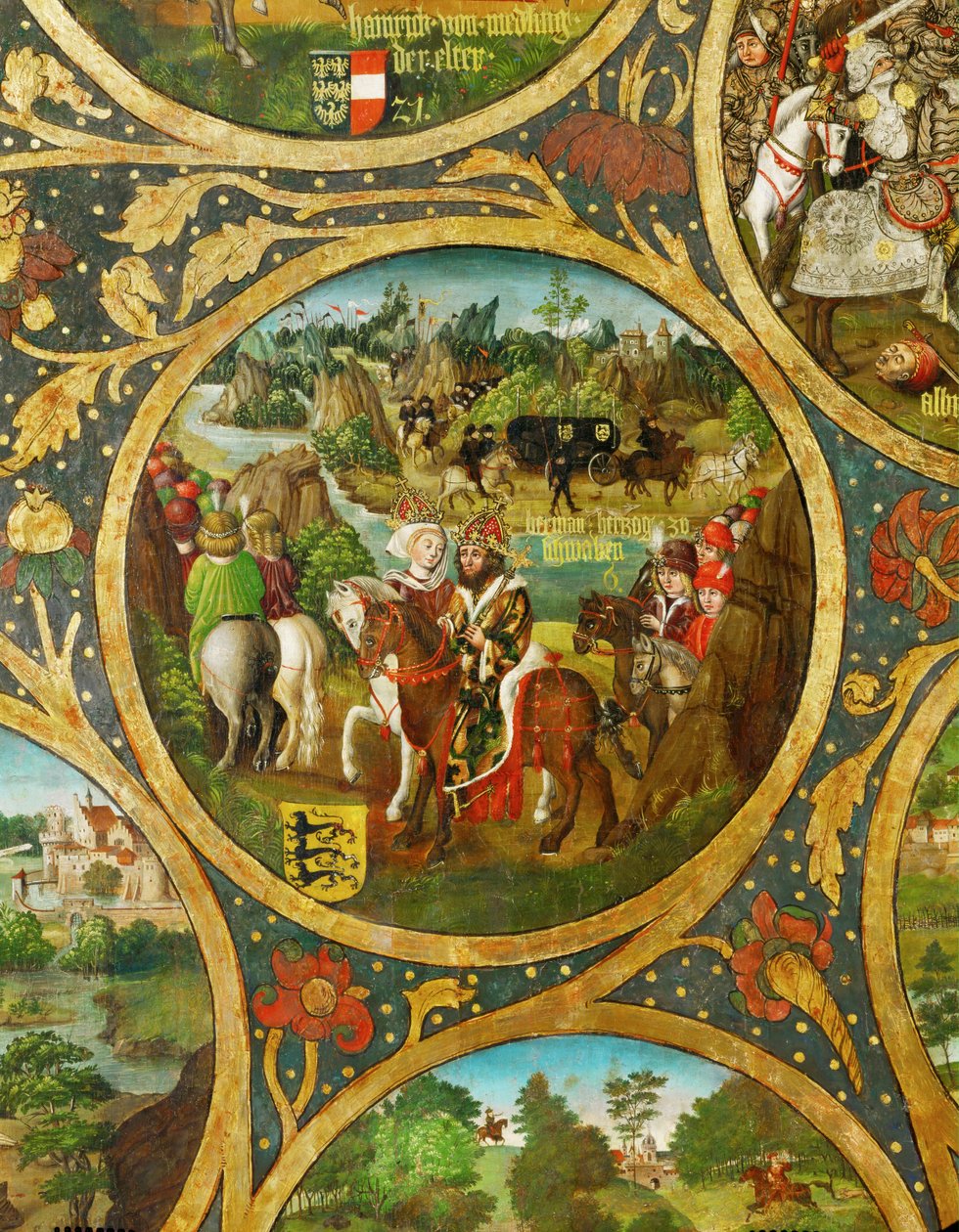 Hermann, hertig av Schwaben av Unknown Artist