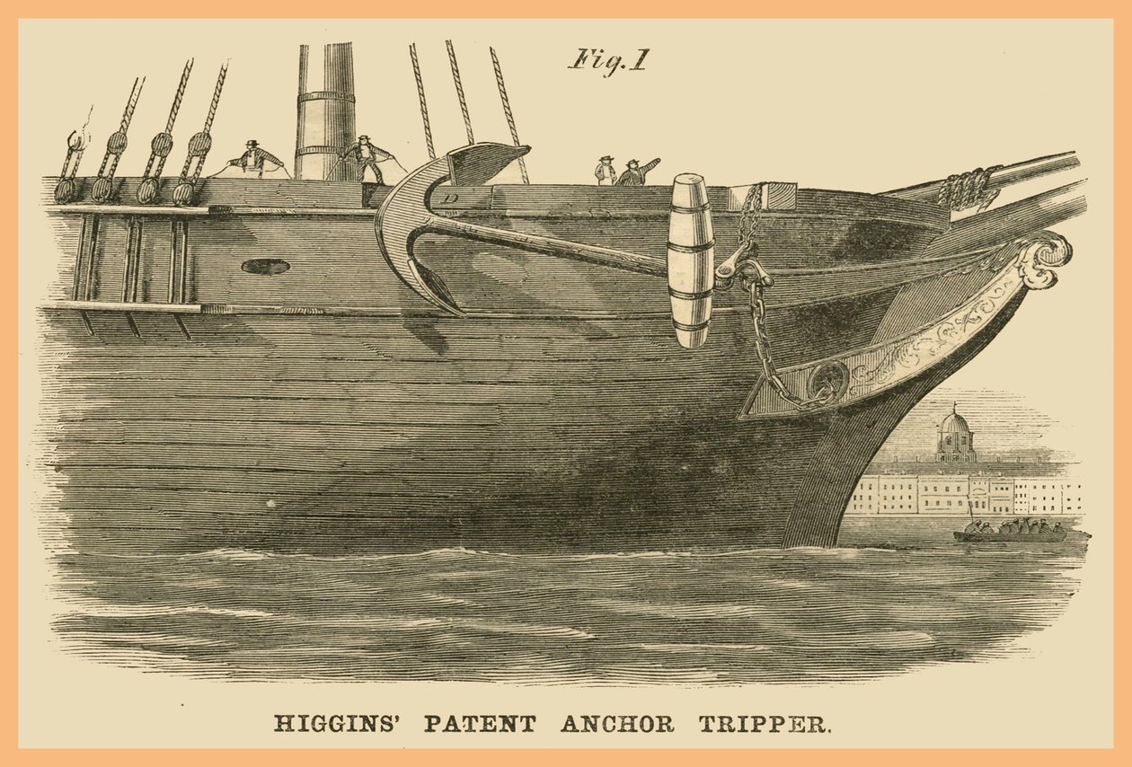 Higgins Patent Anchor Tripper av Unknown Artist