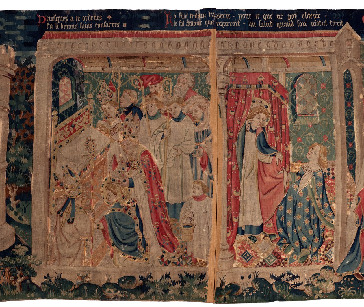 Historia om Saint Piat och Saint Eleuthère, scen 10: Saint Eleuthère är helig som biskop (D
