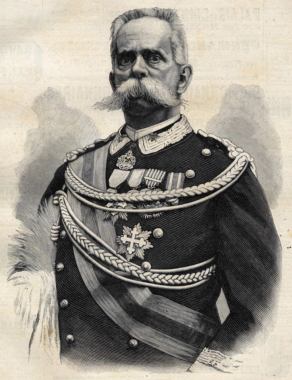 Humbert I (1844-1900), kung av Italien. av Unknown artist